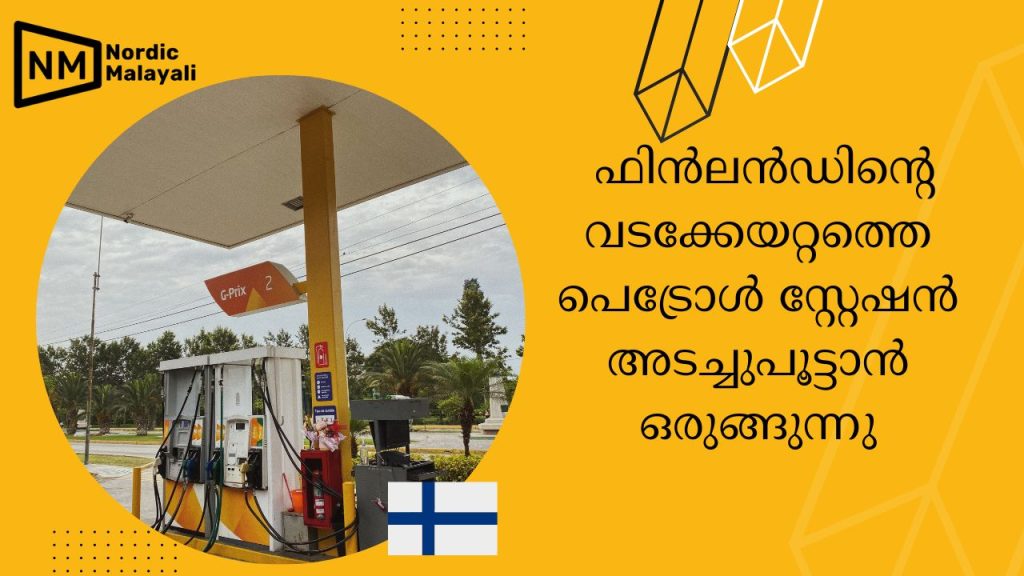 Nuorgam filling station closing